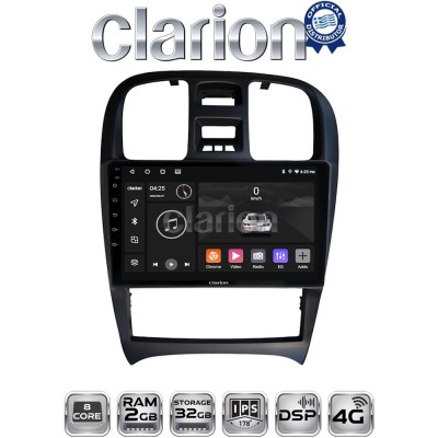 CLARION GL71260 Οθόνη OEM Multimedia Αυτοκινήτου για Hyundai Sonata 2000 2006 (CarPlay/AndroidAuto/BT/GPS/WIFI/GPRS)