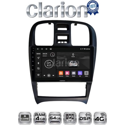 CLARION GL72260 Οθόνη OEM Multimedia Αυτοκινήτου για Hyundai Sonata 2000 2006 (CarPlay/AndroidAuto/BT/GPS/WIFI/GPRS)