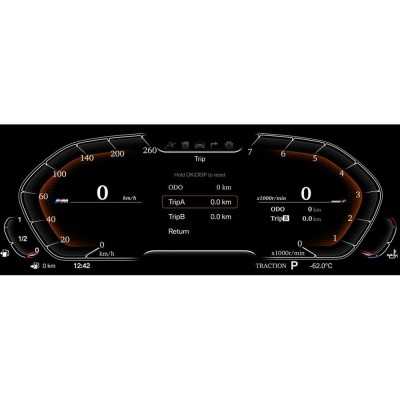 BMW 5series/6series E60 Digital LCD Instrument Cluster 12,3" με HD οθόνη 1920*720