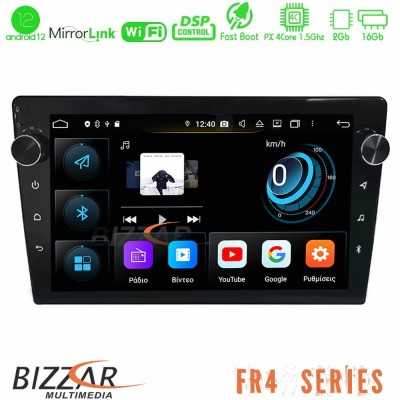 Bizzar FR4 Series 4Core Android12 2+16GB Navigation Multimedia Tablet 10" (1DIN)