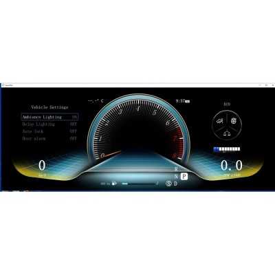 Mercedes E Class W212 2009-2011 Digital LCD Instrument Cluster 12.3" με HD οθόνη 1920*720