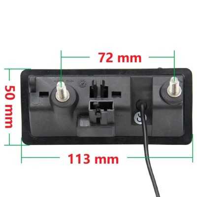 Bizzar Audi/VW/Porsche Κάμερα Χειρολαβής AHD720 και CVBS Bizzar Audi/VW/Porsche Κάμερα Χειρολαβής AHD720 και CVBS