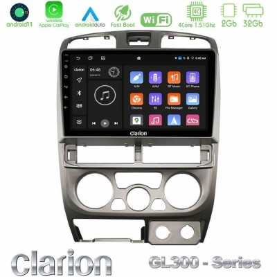 Clarion GL300 Series 4Core Android ClarionOS 2+32GB Isuzu D-Max 2004-2006 Navigation Multimedia Tablet 9" Με Carplay & Android A