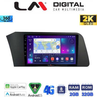 LM Digital - LM ZB8227 GPS Οθόνη OEM Multimedia Αυτοκινήτου για Hyundai Elantra 2021 (CarPlay/AndroidAuto/BT/GPS/WIFI/GPRS)