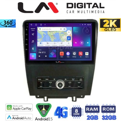 LM Digital - LM ZB8249 GPS Οθόνη OEM Multimedia Αυτοκινήτου για Ford Edge 2015 (CarPlay/AndroidAuto/BT/GPS/WIFI/GPRS)