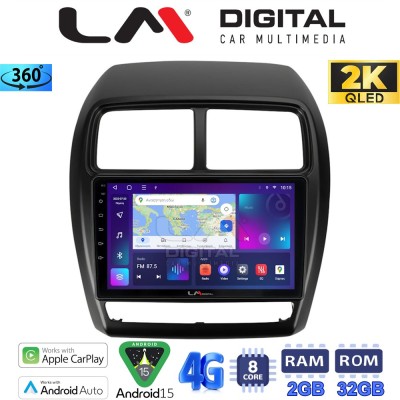 LM Digital - LM ZB8318 GPS Οθόνη OEM Multimedia Αυτοκινήτου για Mitsubishi ASX 2020 2023 (CarPlay/AndroidAuto/BT/GPS/WIFI/GPRS)