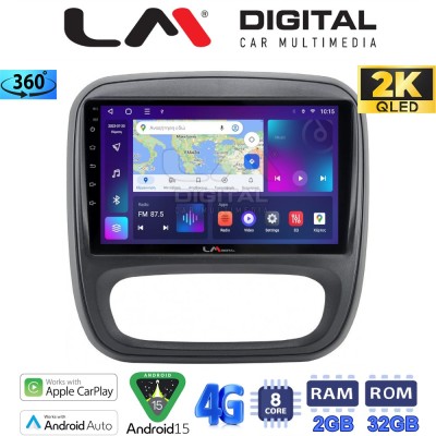 LM Digital - LM ZB8706 GPS Οθόνη OEM Multimedia Αυτοκινήτου για Opel Vivaro 2014 2020Renault Traffic 2014 2020Nissan NV300 201