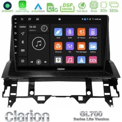 Clarion GL700 Lite Series 8Core Android11 2+32GB Mazda6 2002-2006 Navigation Multimedia Tablet 9" Με Carplay & Android Auto