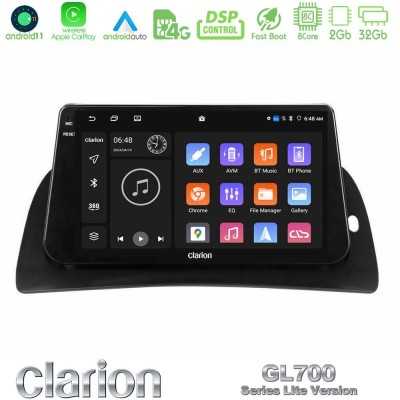 Clarion GL700 Lite Series 8Core Android11 2+32GB Renault Kangoo 2013-2018 Navigation Multimedia Tablet 9" Με Carplay & Android A Clarion GL700 Lite Series 8Core Android11 2+32GB Renault Kangoo 2013-2018 Navigation Multimedia Tablet 9" Με Carplay & Android A