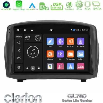 Clarion GL700 Lite Series 8Core Android ClarionOS 6+128GB Ford Fiesta 2008-2016 Navigation Multimedia Tablet 9" (Oem Style) Με C Clarion GL700 Lite Series 8Core Android ClarionOS 6+128GB Ford Fiesta 2008-2016 Navigation Multimedia Tablet 9" (Oem Style) Με C