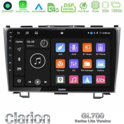 Clarion GL700 Lite Series 8Core Android11 6+128GB Honda CRV Navigation Multimedia Tablet 9" Με Carplay & Android Auto Clarion GL700 Lite Series 8Core Android11 6+128GB Honda CRV Navigation Multimedia Tablet 9" Με Carplay & Android Auto