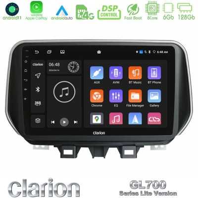 Clarion GL700 Lite Series 8Core Android11 6+128GB Hyundai Tucson 2019- Navigation Multimedia Tablet 9" Με Carplay & Android Auto Clarion GL700 Lite Series 8Core Android11 6+128GB Hyundai Tucson 2019- Navigation Multimedia Tablet 9" Με Carplay & Android Auto