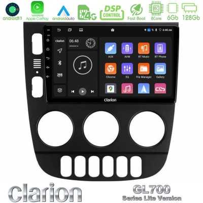 Clarion GL700 Lite Series 8Core Android11 6+128GB Mercedes ML Class 1998-2005 Navigation Multimedia Tablet 9" Με Carplay & Andro