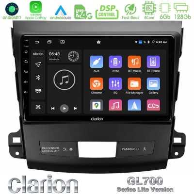 Clarion GL700 Lite Series 8Core Android11 6+128GB Mitsubishi Outlander/Citroen C-Crosser/Peugeot 4007 Navigation Multimedia Tabl