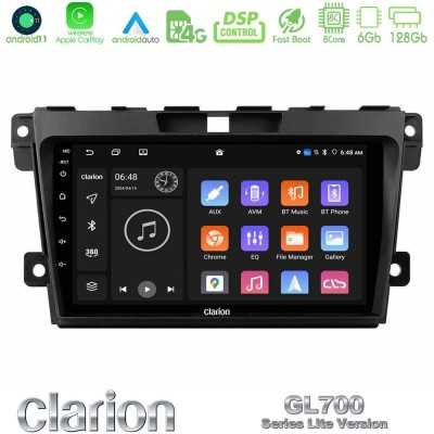 Clarion GL700 Lite Series 8Core Android ClarionOS 6+128GB Mazda CX-7 2007-2011 Navigation Multimedia Tablet 9" Με Carplay & Andr Clarion GL700 Lite Series 8Core Android ClarionOS 6+128GB Mazda CX-7 2007-2011 Navigation Multimedia Tablet 9" Με Carplay & Andr