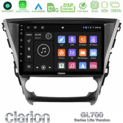 Clarion GL700 Lite Series 8Core Android11 6+128GB Toyota Avensis 2015-2018 Navigation Multimedia Tablet 9" Με Carplay & Android