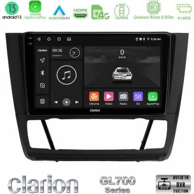Clarion GL700 Series 8Core Android13 4+64GB BMW 1Series E81/E82/E87/E88 (AUTO A/C) Navigation Multimedia Tablet 9" Με Carplay & Clarion GL700 Series 8Core Android13 4+64GB BMW 1Series E81/E82/E87/E88 (AUTO A/C) Navigation Multimedia Tablet 9" Με Carplay &