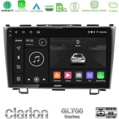 Clarion GL700 Series 8Core Android13 4+64GB Honda CRV Navigation Multimedia Tablet 9" Με Carplay & Android Auto