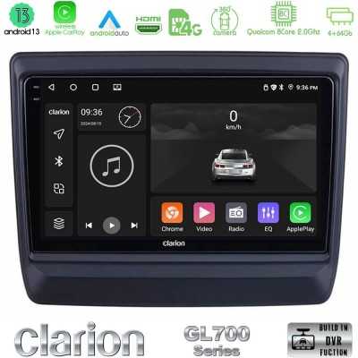Clarion GL700 Series 8Core Android13 4+64GB Isuzu D-MAX 2020-2023 Navigation Multimedia Tablet 9" Με Carplay & Android Auto