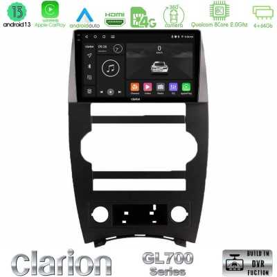 Clarion GL700 Series 8Core Android13 4+64GB Jeep Commander 2007-2008 Navigation Multimedia Tablet 9" Με Carplay & Android Auto