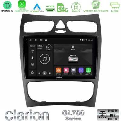 Clarion GL700 Series 8Core Android ClarionOS 4+64GB Mercedes CLK Class W209 2000-2004 Navigation Multimedia Tablet 9" Με Carplay