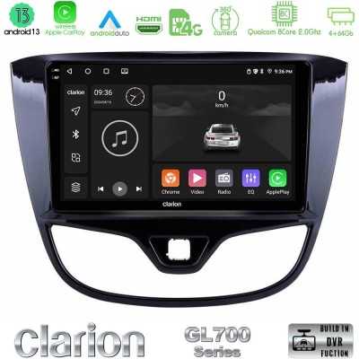 Clarion GL700 Series 8Core Android13 4+64GB Opel Karl 2017-2019 Navigation Multimedia Tablet 9" Με Carplay & Android Auto