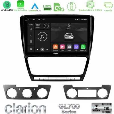 Clarion GL700 QUALCOMM Series 8Core Android ClarionOS 4+64GB Skoda Octavia 5 Navigation Multimedia Tablet 10" Με Carplay & Andro Clarion GL700 QUALCOMM Series 8Core Android ClarionOS 4+64GB Skoda Octavia 5 Navigation Multimedia Tablet 10" Με Carplay & Andro