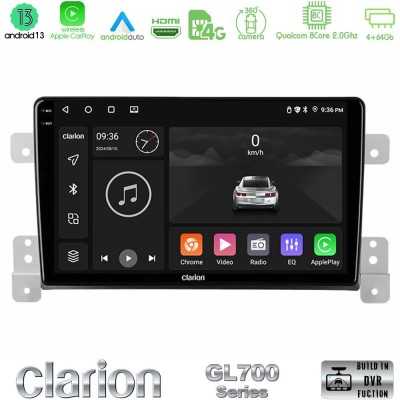 Clarion GL700 Series 8Core Android13 4+64GB Suzuki Grand Vitara Navigation Multimedia Tablet 9" Με Carplay & Android Auto