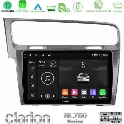 Clarion GL700 QUALCOMM Series 8Core Android ClarionOS 4+64GB VW GOLF 7 Navigation Multimedia Tablet 10" Με Carplay & Android Aut