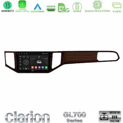 Clarion GL700 Series 8Core Android ClarionOS 4+64GB VW Sportsvan 2014-2020 Navigation Multimedia Tablet 9" (Ξύλινη απόχρωση) Με Clarion GL700 Series 8Core Android ClarionOS 4+64GB VW Sportsvan 2014-2020 Navigation Multimedia Tablet 9" (Ξύλινη απόχρωση) Με
