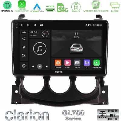 Clarion GL700 Series Nissan 370Z 2009-2013 8Core Android13 4+64GB Navigation Multimedia Tablet 9" Με Carplay & Android Auto