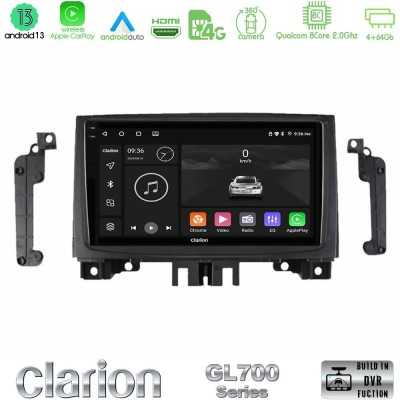 Clarion GL700 Series Mercedes Sprinter/VW Crafter 2006-2018 8Core Android13 4+64GB Navigation Multimedia Tablet 9" Με Carplay & 