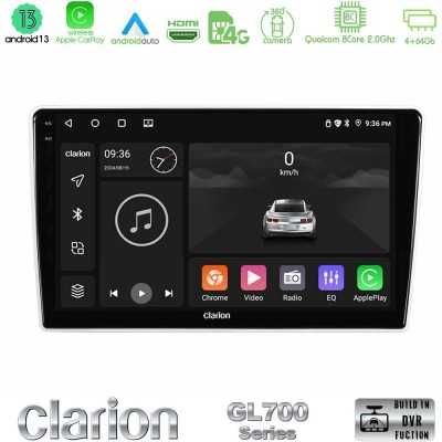 Clarion GL700 Series Kia Sportage 2005-2008 8Core Android13 4+64GB Navigation Multimedia Tablet 9" Με Carplay & Android Auto Με 