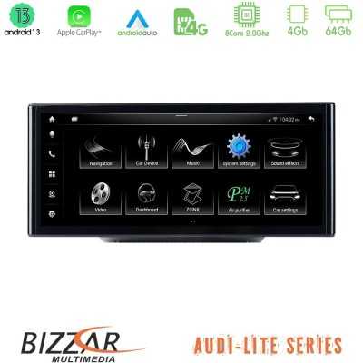 Bizzar Lite Series Audi Q5 (FY) 2017- Android13 8Core (4+64GB) Navigation Multimedia 10.25" HD