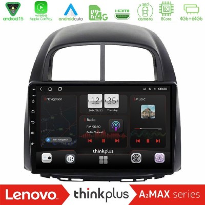Lenovo Thinkplus A2MAX Series 8Core Android15 4+64GB Daihatsu Sirion/Subaru Justy Navigation Multimedia Tablet 10"