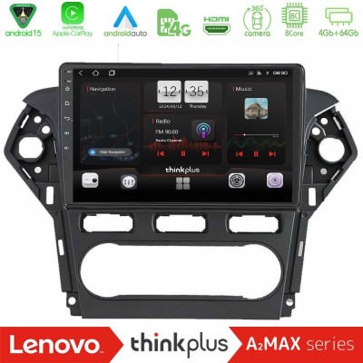 Lenovo Thinkplus A2MAX Series 8Core Android15 4+64GB Ford Mondeo 2011-2014 Navigation Multimedia Tablet 10"