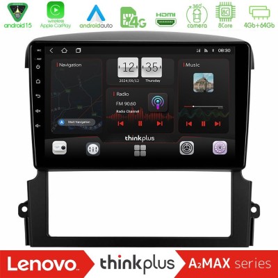 Lenovo Thinkplus A2MAX Series 8Core Android15 4+64GB Kia Sorento Navigation Multimedia Tablet 9"