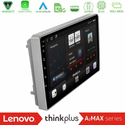 Lenovo Thinkplus A2MAX Series 8Core Android15 4+64GB Opel Astra/Corsa/Antara/Zafira Navigation Multimedia Tablet 9"