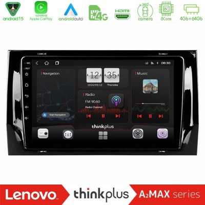 Lenovo Thinkplus A2MAX Series 8Core Android15 4+64GB Skoda Kodiaq 2017- Navigation Multimedia Tablet 10"