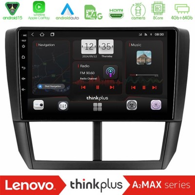 Lenovo Thinkplus A2MAX Series 8Core Android15 4+64GB Subaru Forester Navigation Multimedia Tablet 9"