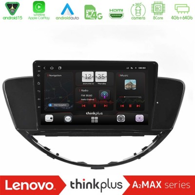 Lenovo Thinkplus A2MAX Series 8Core Android15 4+64GB Subaru Tribeca 2007-2014 Navigation Multimedia Tablet 9"