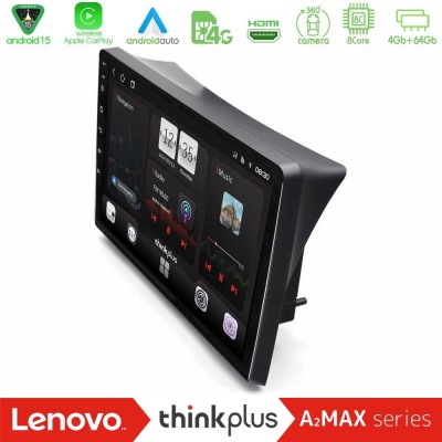 Lenovo Thinkplus A2MAX Series 8Core Android15 4+64GB Opel Combo/Vectra /Vivaro/Agila Navigation Multimedia Tablet 10"
