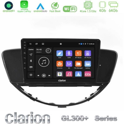Clarion GL300+ Series 4Core Android11 4+64GB Subaru Tribeca 2007-2014 Navigation Multimedia Tablet 9"