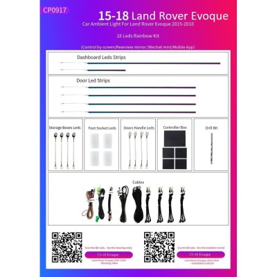 Ατμοσφαιρικός Φωτισμός TESLA MODEL3 OEM Ambient Light Full Kit