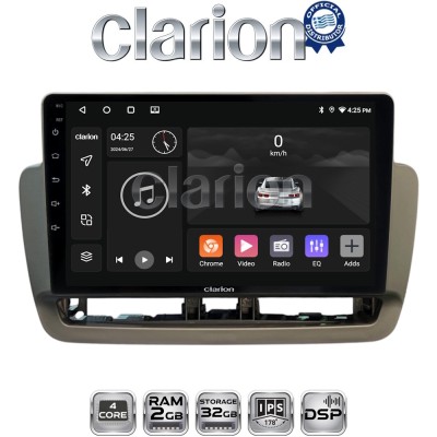 CLARION GL31346 Οθόνη OEM Multimedia Αυτοκινήτου για Seat Ibiza 2012 2015 (CarPlay/AndroidAuto/BT/GPS/WIFI/GPRS)