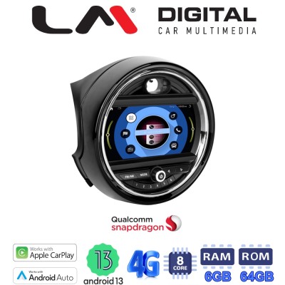 LM Digital - LM JFK845 664 NBT Οθόνη OEM Multimedia Αυτοκινήτου για ΜΙΝΙ (F55/F56/F57) 2013 2017 με εργοστασιακό σύστημα NBT (C