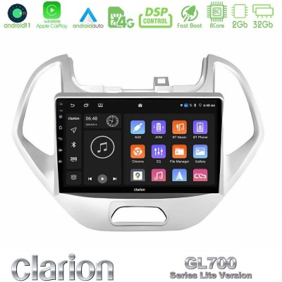 Bizzar G+ Series Ford KA 2016-2020 8core Android14 6+128GB Navigation Multimedia Tablet 9"