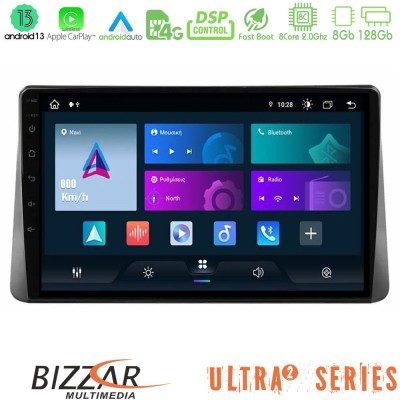 Bizzar G+ Series Ford Focus 2019- 8core Android14 6+128GB Navigation Multimedia Tablet 9"