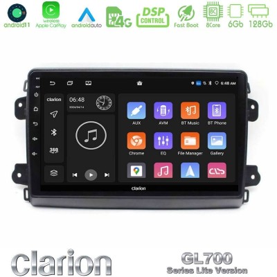 Bizzar G+ Series Citroen/Fiat/Opel 8core Android14 6+128GB Navigation Multimedia Tablet 9"