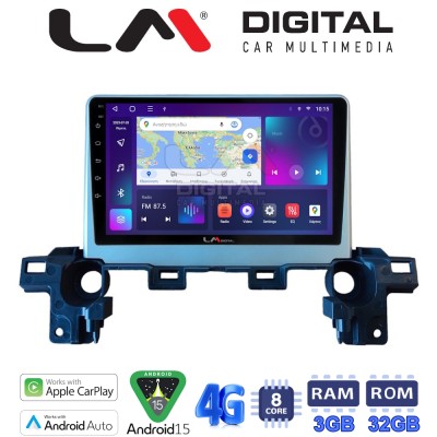 LM Digital - LM ZE8538 GPS Οθόνη OEM Multimedia Αυτοκινήτου για Mazda CX-5 2018 (CarPlay/AndroidAuto/BT/GPS/WIFI/GPRS)